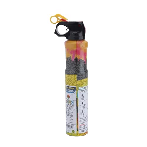 Desi Festival® - Gulal Powder Bottle with Sprinkler Cap |5 Pack - Red, Yellow, Blue, Green, Red| 90gm Gulal- each Bottle| Non- Toxic , Skin Friendly, Organic colored Powder|Holi Celebration