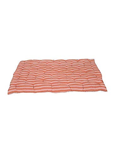 COLOFLY Soft Cotton Multicolour Mattress Gadda Single Bed 3x6 Feet Orange