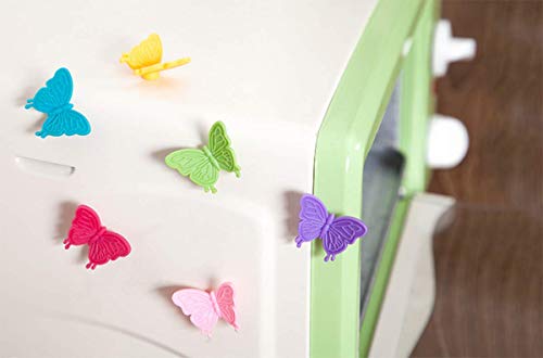 Decorative Refrigerator Magnets, Perfect Fridge Magnets for House Office Personal Use (12Pcs Butterfly)