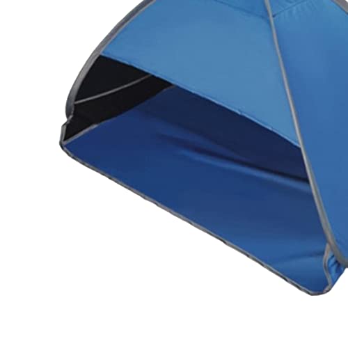 Calandis Beach Tent Garden Sun Canopy Screen Shade UV Protector Black Tape Blue