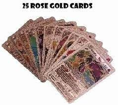 India Toy Playing Cards l 55 PCS Rose Gold Foil Card Assorted Cards TCG Deck Box - V Series Cards Vmax GX Rare Rose Golden Cards and Common-Rare Mystery Card…