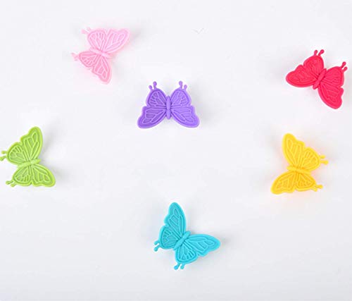 Decorative Refrigerator Magnets, Perfect Fridge Magnets for House Office Personal Use (12Pcs Butterfly)