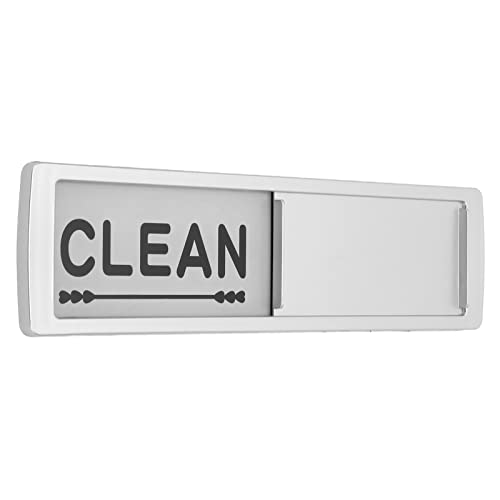 Dishwasher Clean Dirty Sign, Dishwasher Magnet Clean Dirty Sign Lightweight for Home (B)