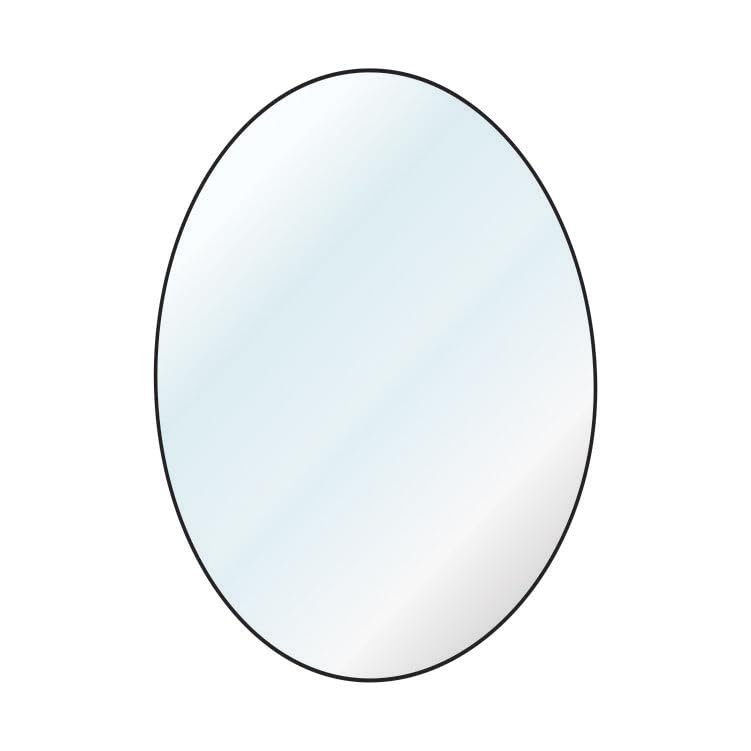 DONATO BEVELED WALL MOUNTED OVAL SHAPE MIRROR 18"x24" INCHES MIRROR for LIVING ROOM and WASH BASIN | (DGM-1)