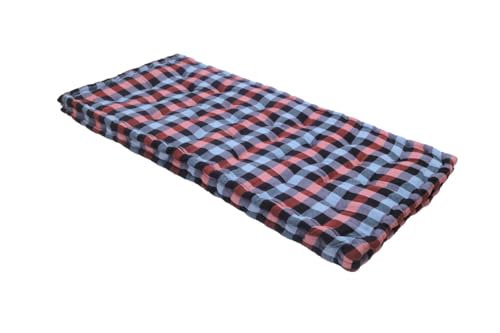 Tirthankara 5 inch Box Type Soft Cotton Filled Foldable Bed Mattress 6x3 Multi