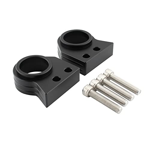 UJEAVETTE 2 Pieces Motorcycle Handlebar Riser Parts Motorbike for Zzr600