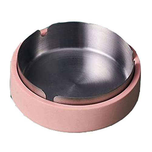 MYADDICTION Nordic Trend Personality Creative Home Large Stainless Steel Ashtray 2
