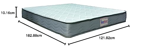 Boston Hotel Comfort 4 Inch Orthopedic HR Foam Double Size Mattress (72 x 48 x 4 Inch)