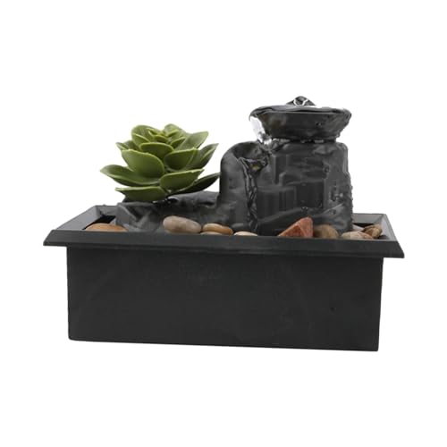 ATORSE® Tabletop Fountain Gifts Stress Relieving Chinese Tabletop Waterfall Fountain 002