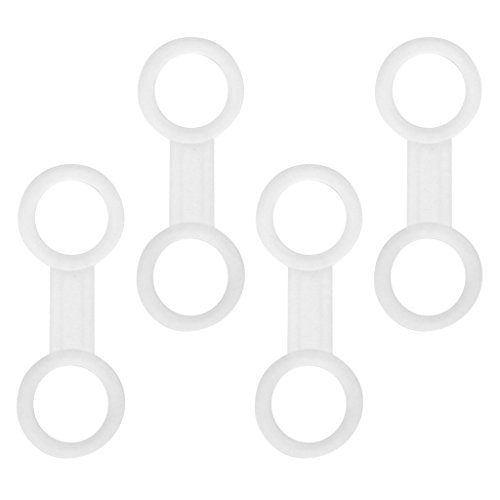 bnf® 4 Pieces Scuba Diving Dive Snorkeling Silicone Snorkel Mask Keeper Clear | Water Sports | Scuba & Snorkeling | Other Scuba & Snorkeling