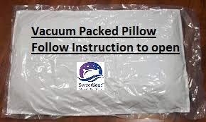 SWEETSAGA Luxury Hotel Feel Ultra Soft Extra Large Pillow with Microfiber Machine Washable - 20x40 Inch Vacuum Packed 2