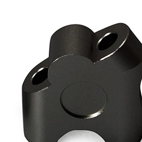 UJEAVETTE 7/8" 22mm Motorcycle ATV Dirt Bike Motocross Handlebar Risers Black