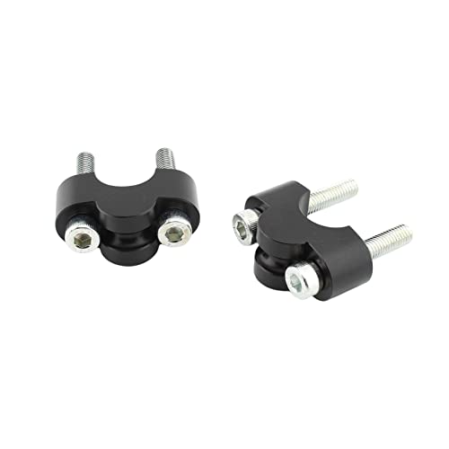CALANDIS™ 2 Pieces Motorcycle Handlebar Riser Clamp for Honda CB1100 RS CB1100 EX Black | Risers | Handlebars, Grips Levers | Motorcycle Parts