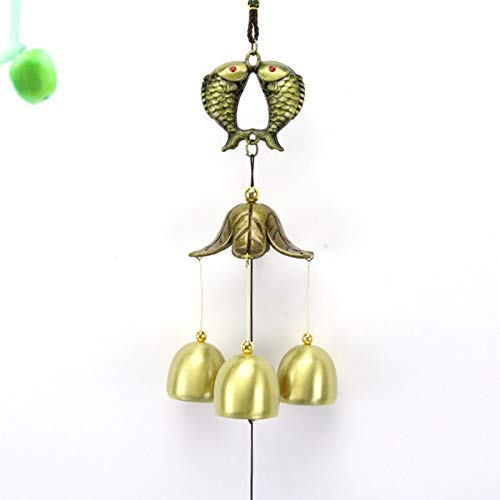 CrazyCrafts Wind Chimes for Yard Home Decor 3 Bells Random Design