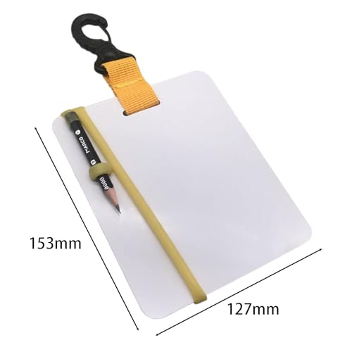 CALANDIS™ Underwater Writing Slate Scuba Writing Slate for Swimming Water Sports Diver | Scuba Snorkeling | Scuba Snorkeling | Water Sports
