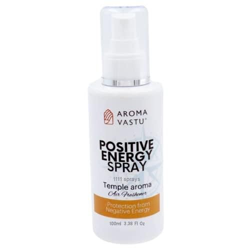 Aroma Vastu Temple Aroma Positive Energy Room Spray Freshness & Long Lasting Fragrance at Home and Any Where Spreading Positive Energy Best For Relaxation Works like Aromatherapy– 100ml