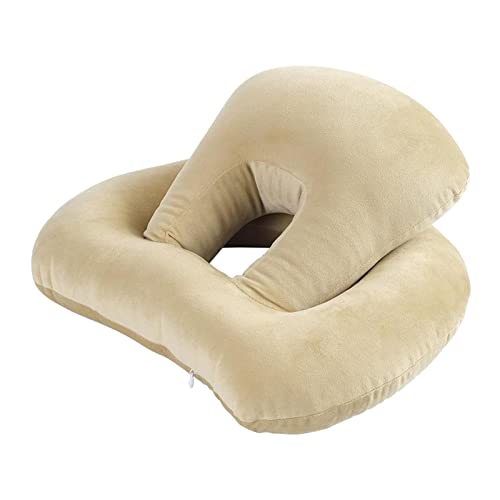 CALANDIS® Memory Foam Explosions Octopus Nap Pillow Support for Office Travelling Desk Olive Green | 1Xnap Pillow