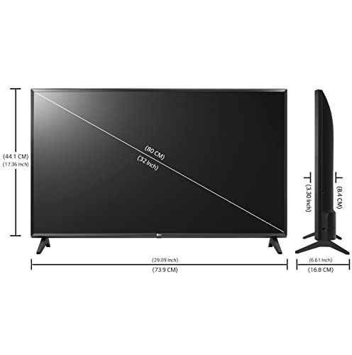 LG 80 cm (32 inches) HD Ready Smart LED TV 32LQ576BPSA (Ceramic Black)