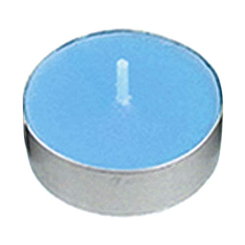 TOG 10pcs Smokeless Round Tealight Candles for 3.5x1cm Blue'|Home & Kitchen| Home Decor| Candles'