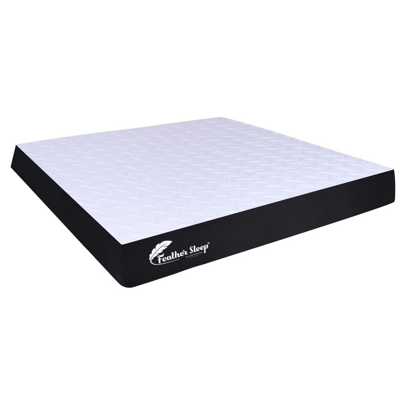 MemoTech Ortho Memory Charcoal Foam Mattress | Dual Side Hard and Soft | 3-Zone Memory Topper + Responsive Charcoal + High Resilience Foam (75x35x5) Single Bed Mattress