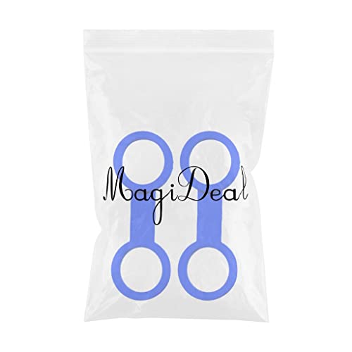 bnf® 2 Pieces Universal Scuba Diving Silicone Snorkel Keeper Holder Blue | Water Sports | Scuba & Snorkeling | Other Scuba & Snorkeling