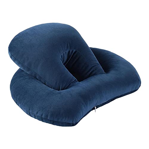 CALANDIS® Memory Foam Explosions Octopus Nap Pillow Support for Office Travelling Desk Royal Blue | 1Xnap Pillow