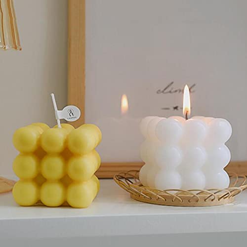 ATORSE® Aroma Candle Scented Relaxing Home Bedroom Office Deoration White