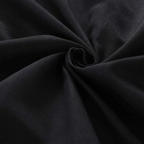 H B MSALA Luxury Full Body Pillow Insert - Ultra Soft Body Pillow for Sleeping - Breathable Long Bed Pillow Insert 20 x54 (Black)