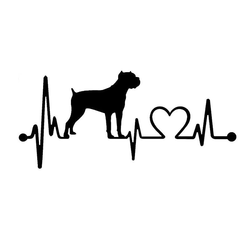 GADGETS WRAP Vinyl Wall Decal Sticker Cane Corso Heartbeat Car Styling Funny