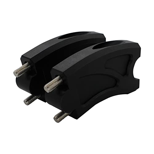 UJEAVETTE Universal Handle Bar Risers Connector for H,O,- N.D.A Rebel CMX500 CMX300 Black