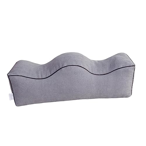 CLUB BOLLYWOOD® Leg Elevation Pillow for Pregnancy Skin Friendly Soft Ankle Elevation Pillow Deep Gray | Bedding | Bed Pillows | Bed Pillows | Bed Pillows | 1 Piece Knee Pillow