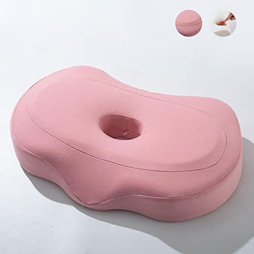 CLUB BOLLYWOOD® Ear Piercing Pillow Small Pillow with Ear Hole for Pressure Relieve Side Sleepers Pink | Bedding | Bed Pillows|Home & Garden |Bed Pillows