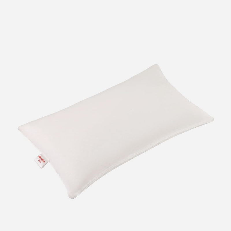 duroflex Polyester Bliss - Lightweight, Fibre Pillow with Breathable Fabric (27 X 17 Inches) Pack of 2, White