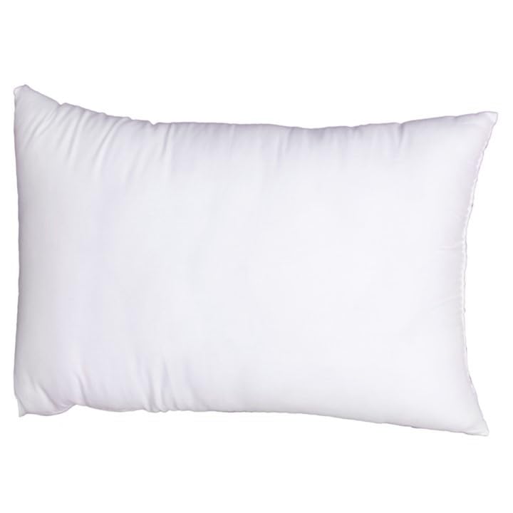 Premium Comfort Zone Polyfiber Filled White Pillow 1pc (17 x 27 in)