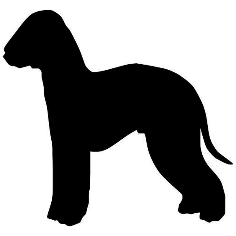 GADGETS WRAP Vinyl Wall Decal Sticker Bedlington Terrier Dog Car Cover Scratch