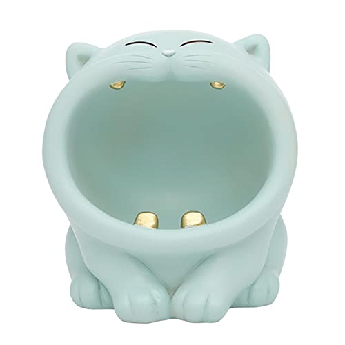 MYADDICTION Resin Animal Ashtray Centerpiece Statue for Indoor Outdoor Desktop Mens Gift Green
