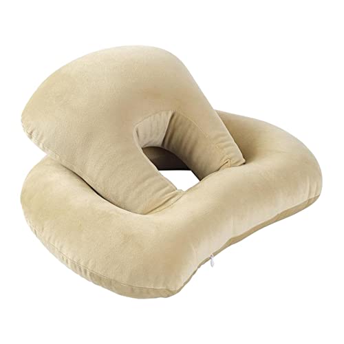 CALANDIS® Memory Foam Explosions Octopus Nap Pillow Support for Office Travelling Desk Olive Green | 1Xnap Pillow