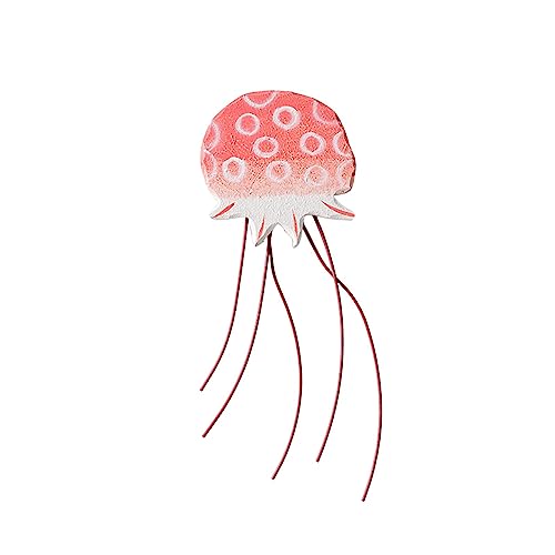 LOOM TREE Jellyfish Wall Sculpture Art Jellyfish Decor for Dining Room Restaurant Home Pink| Home D?©cor | Plaques & Signs