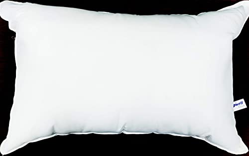 Sleepwell Polyester fiber Pillow, 27 x 17, White, 2 Pieces