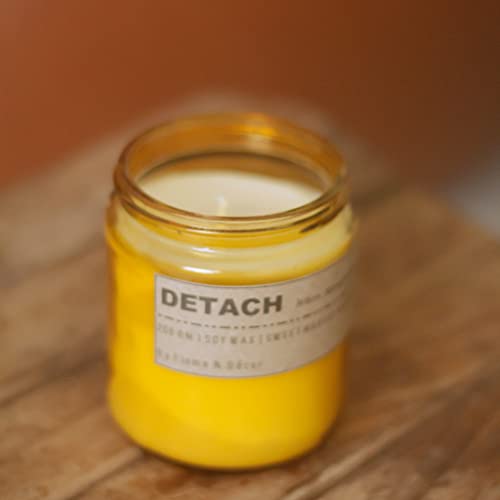 Detach When Manifesting | 200 Gm Soy Wax Premium Scented Candle