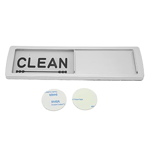 Dishwasher Clean Dirty Sign, Dishwasher Magnet Clean Dirty Sign Lightweight for Home (B)