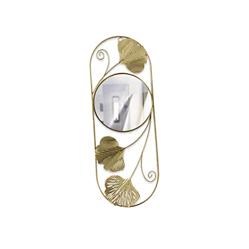 ATORSE® Wall Mirror Wall Mounted Wall Sculptures for Entrance Indoor Bathroom