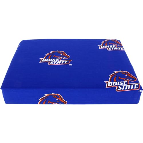 College Covers Boise State Broncos Printed Sheet Set - Twin X-Large - Solid