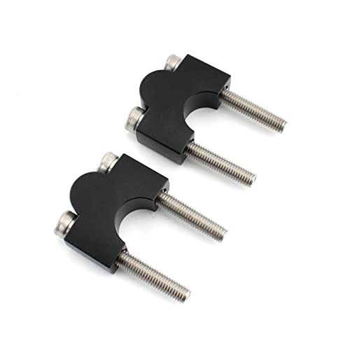 UJEAVETTE 2Pcs Handlebar Risers Parts Lifting for 250TR Zrx1100 Z125 Pro