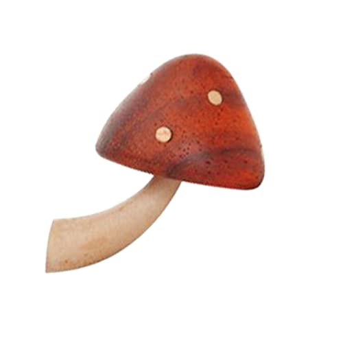 ATORSE® Wooden Fridge Magnets Mushroom Vegetable Souvenir Office Magnets Decorative