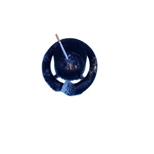 Printerverse Swimming Ashtray - Unique Swimming-Themed Design | Easy to Clean Ash Holder (black)