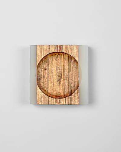 SILKEN Icicle Wood and Epoxy Ash Tray