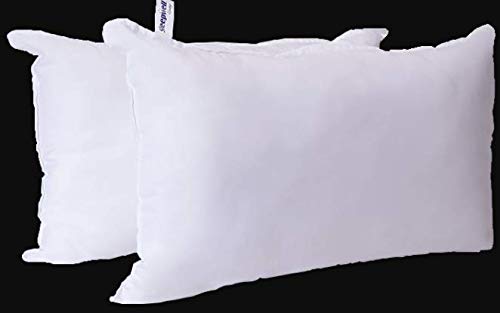 Sleepwell Polyester Fibre Pillow, King, White, 2 Pieces