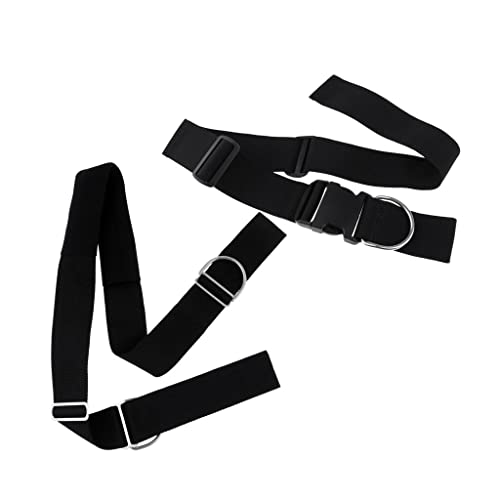 bnf® 50mm/2" Tech Dive BCD Webbing Crotch Strap with Quick Release Buckle & D Ring | Water Sports | Scuba & Snorkeling | Other Scuba & Snorkeling