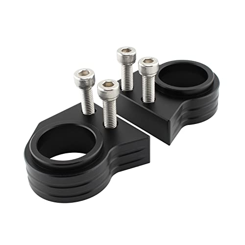 UJEAVETTE 2 Pieces Motorcycle Handlebar Riser Parts Motorbike for Zzr600
